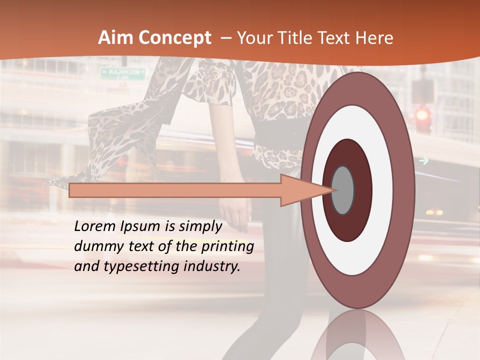 Urban Fashion Models PowerPoint Template