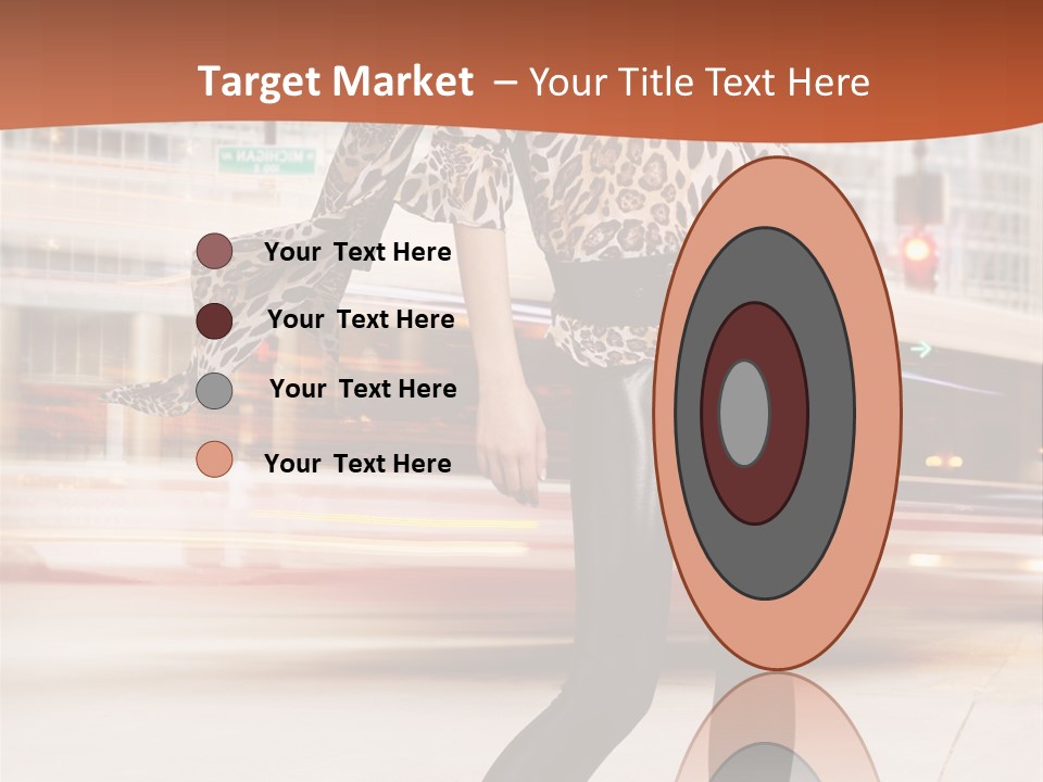 Urban Fashion Models PowerPoint Template