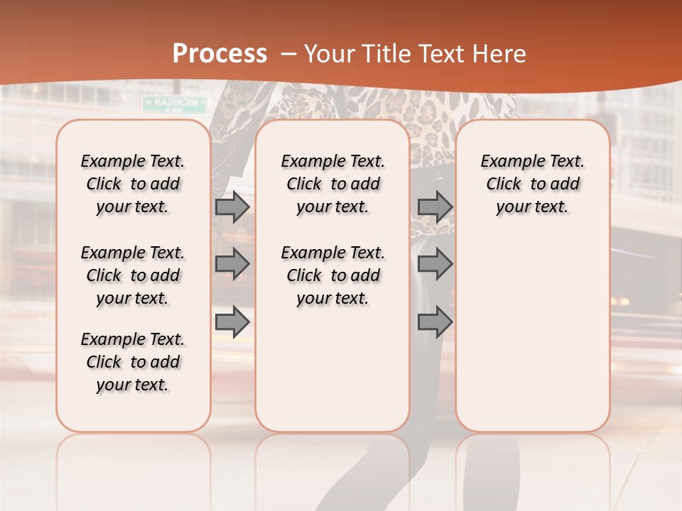 Urban Fashion Models PowerPoint Template