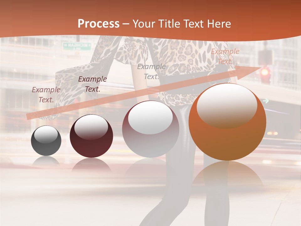 Urban Fashion Models PowerPoint Template