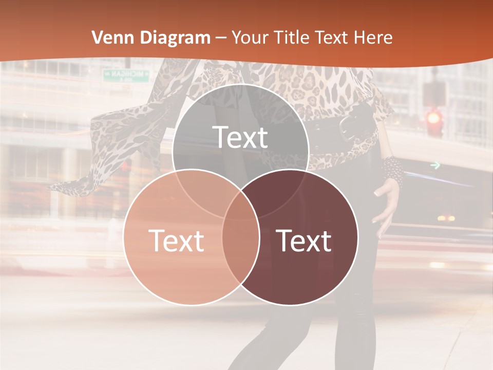 Urban Fashion Models PowerPoint Template