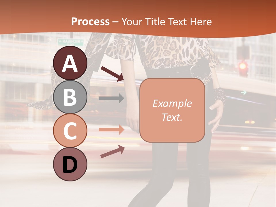 Urban Fashion Models PowerPoint Template