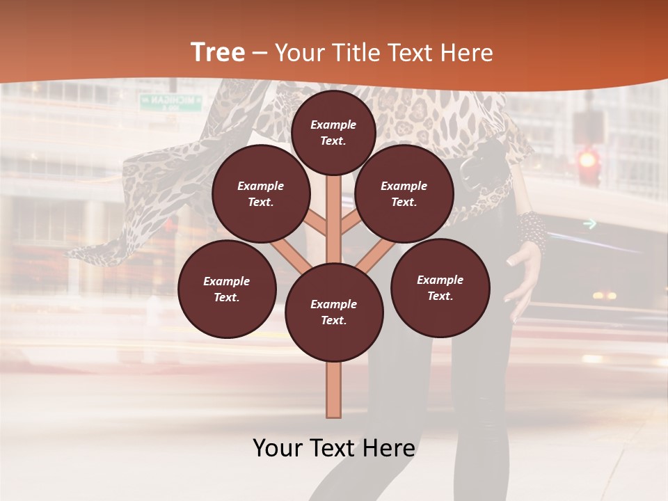 Urban Fashion Models PowerPoint Template