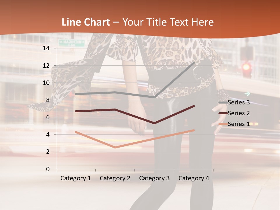 Urban Fashion Models PowerPoint Template
