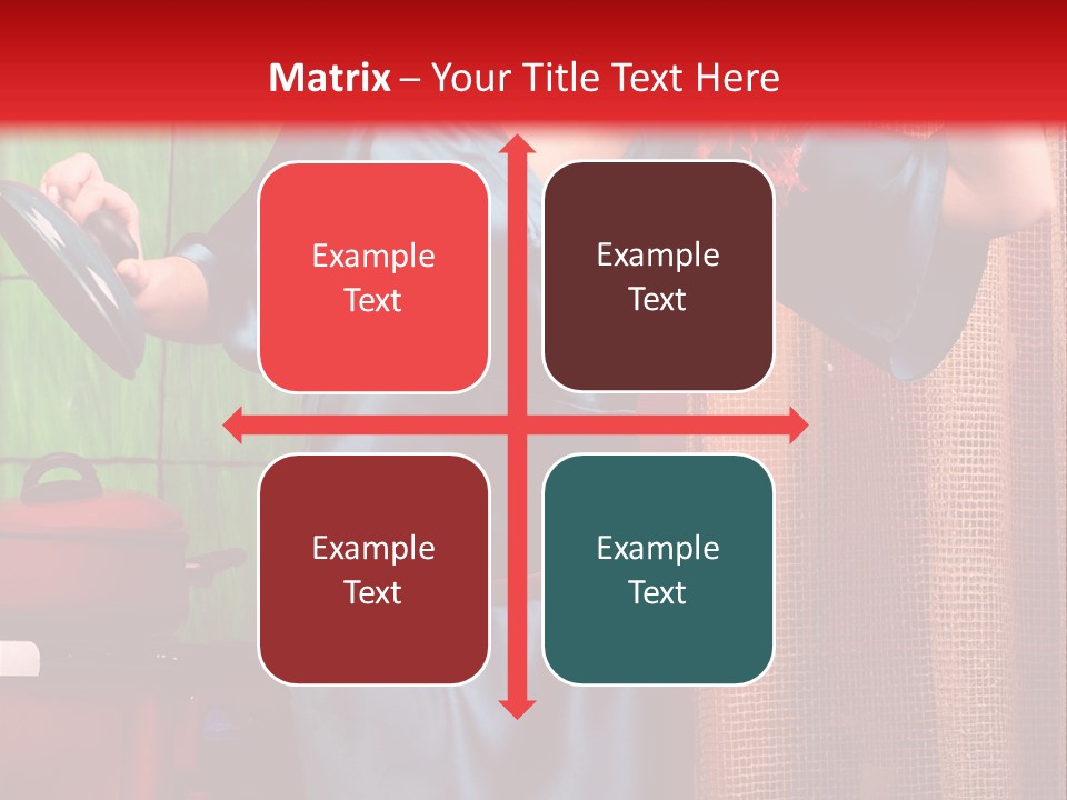 Cooking Fashion Think PowerPoint Template