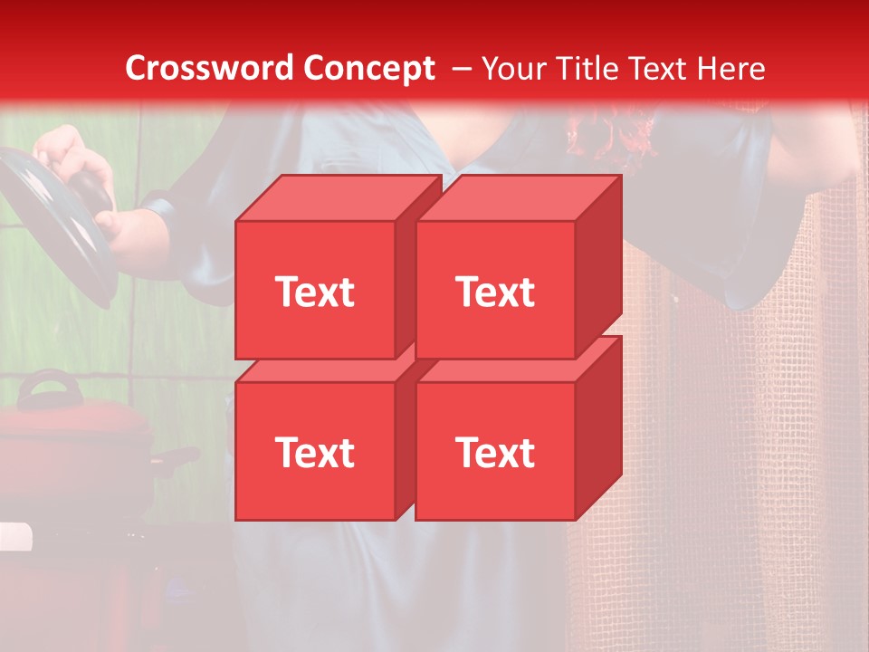 Cooking Fashion Think PowerPoint Template