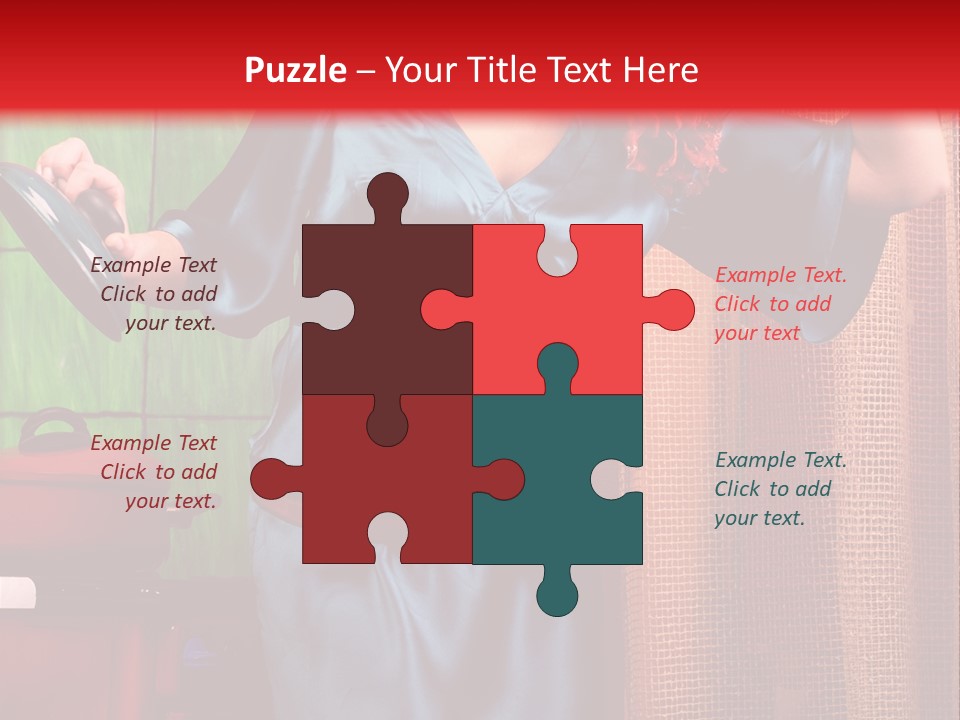 Cooking Fashion Think PowerPoint Template