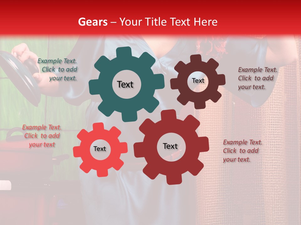 Cooking Fashion Think PowerPoint Template