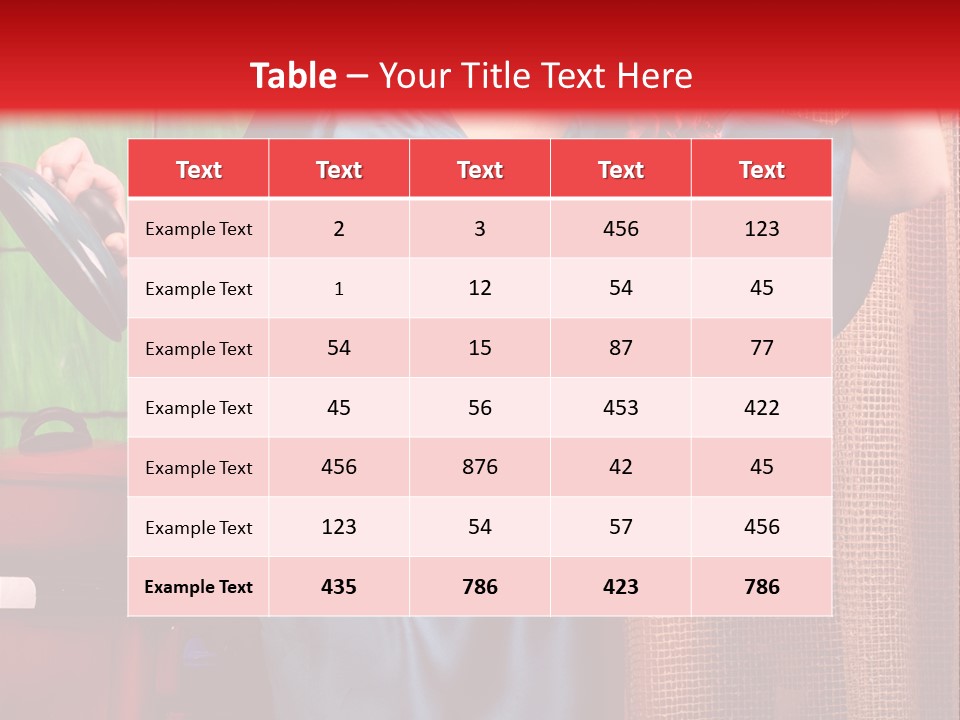 Cooking Fashion Think PowerPoint Template