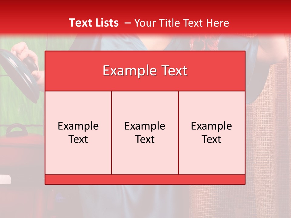 Cooking Fashion Think PowerPoint Template