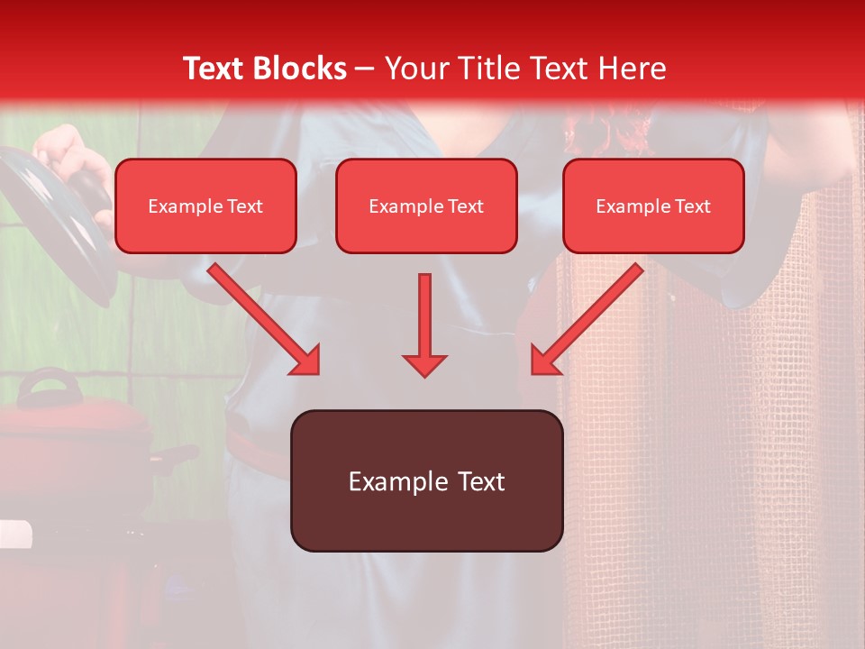 Cooking Fashion Think PowerPoint Template