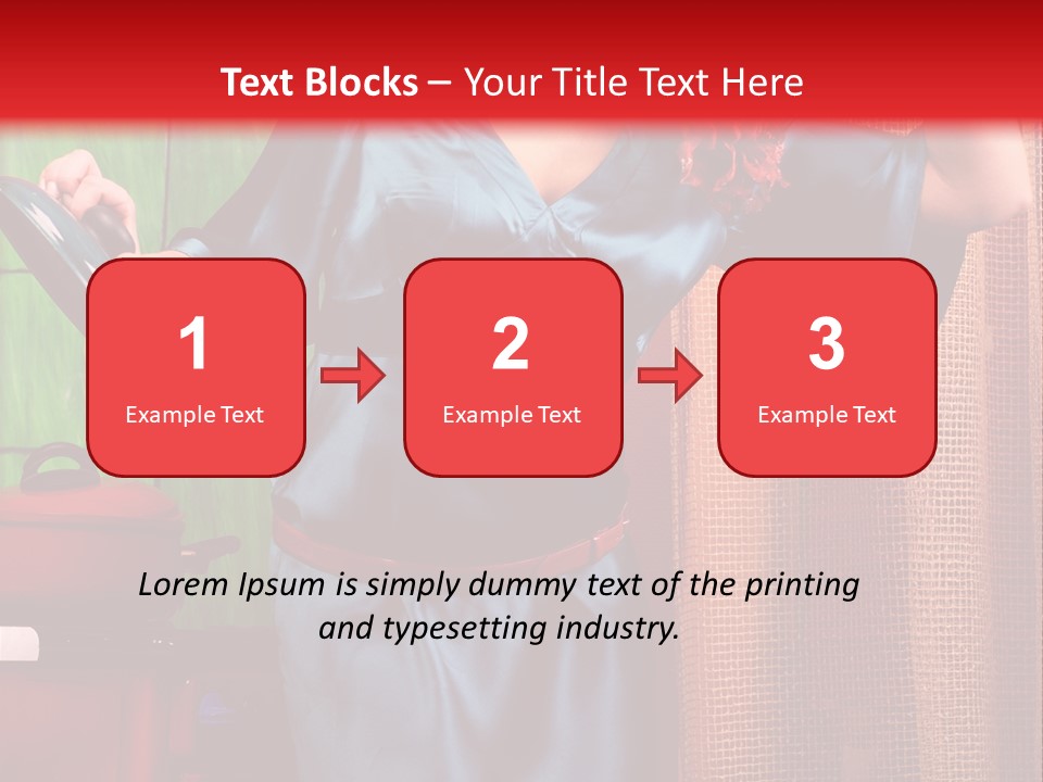 Cooking Fashion Think PowerPoint Template