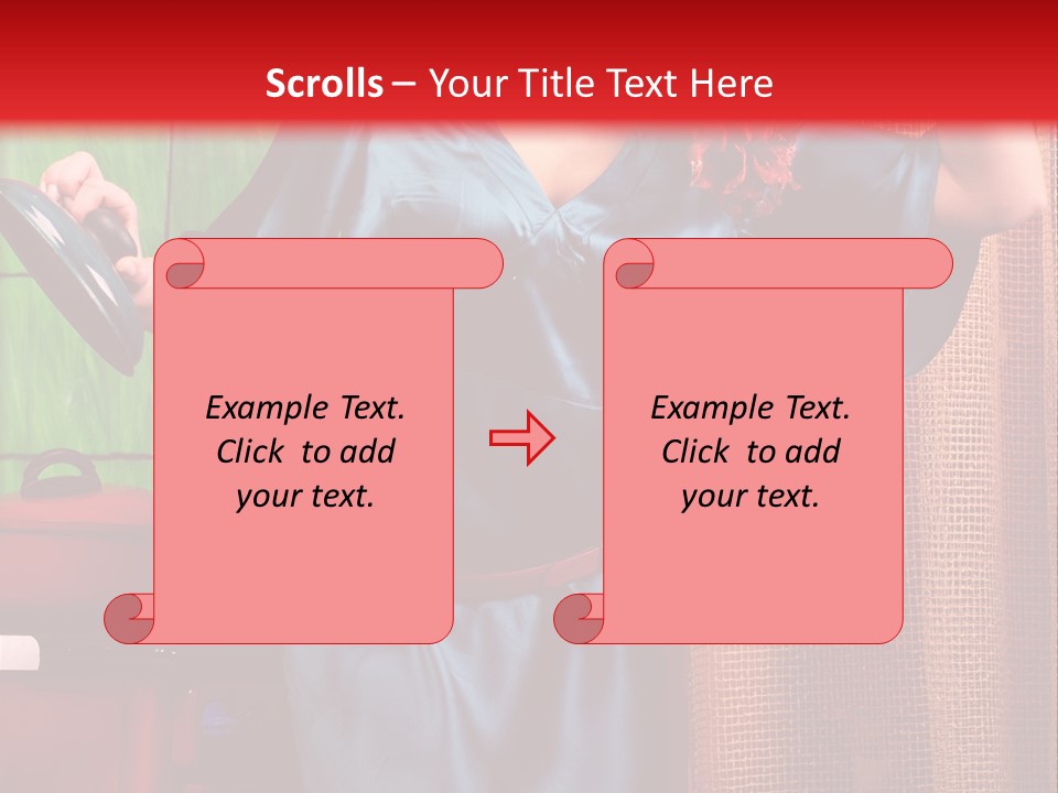 Cooking Fashion Think PowerPoint Template