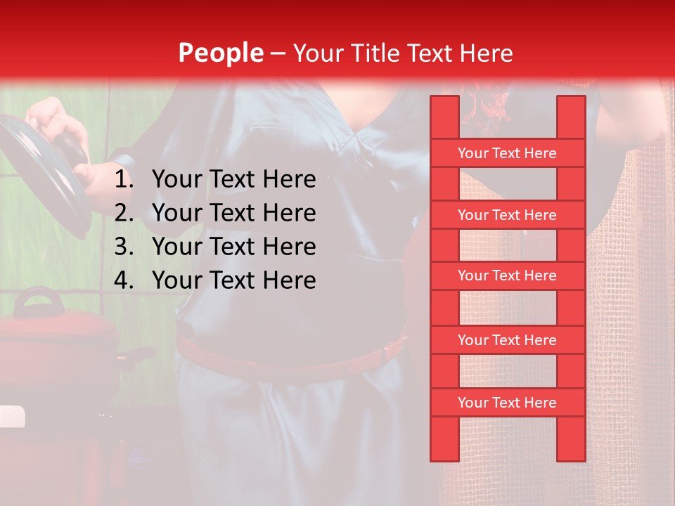 Cooking Fashion Think PowerPoint Template