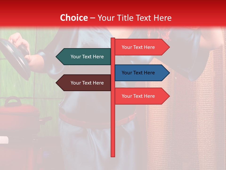 Cooking Fashion Think PowerPoint Template