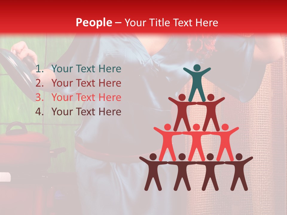 Cooking Fashion Think PowerPoint Template