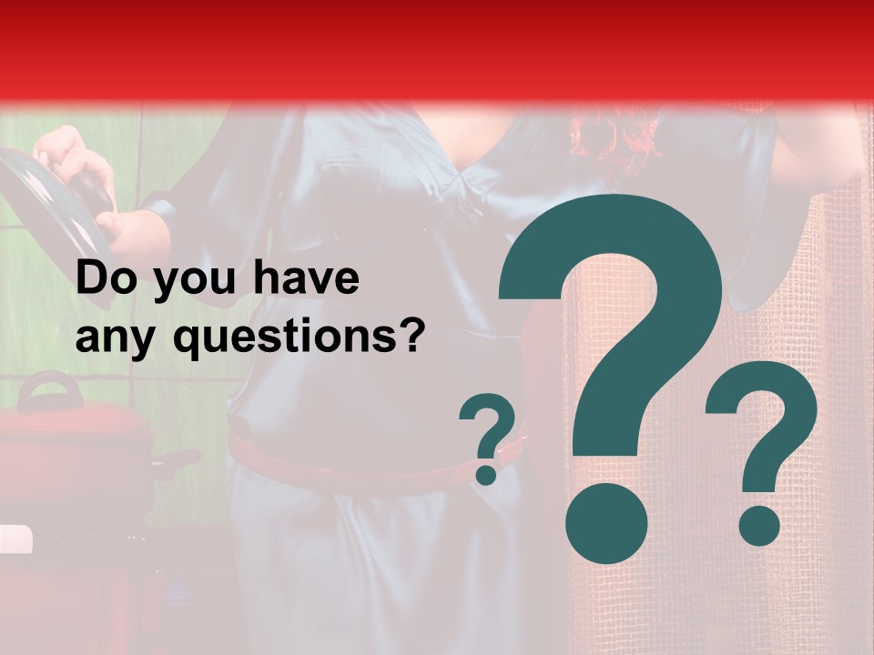 Cooking Fashion Think PowerPoint Template