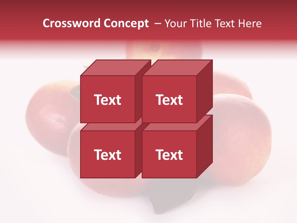 Macro Fresh Circle PowerPoint Template