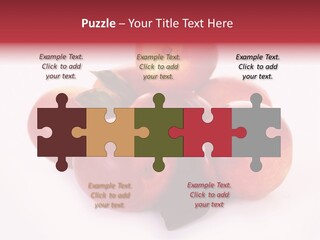 Macro Fresh Circle PowerPoint Template