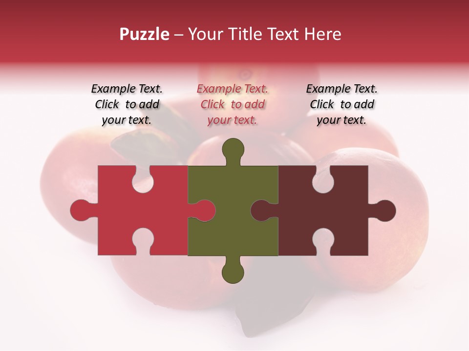 Macro Fresh Circle PowerPoint Template