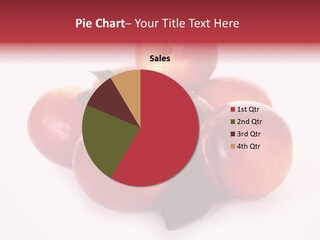 Macro Fresh Circle PowerPoint Template