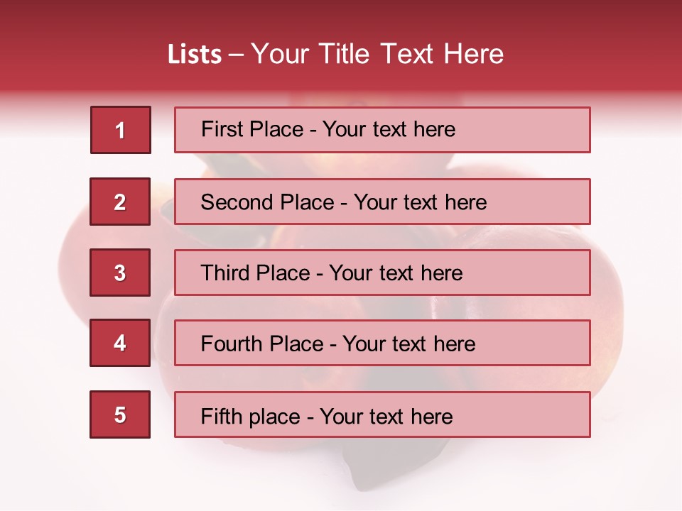 Macro Fresh Circle PowerPoint Template