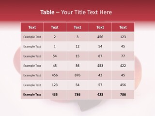 Macro Fresh Circle PowerPoint Template