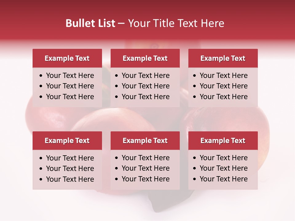 Macro Fresh Circle PowerPoint Template