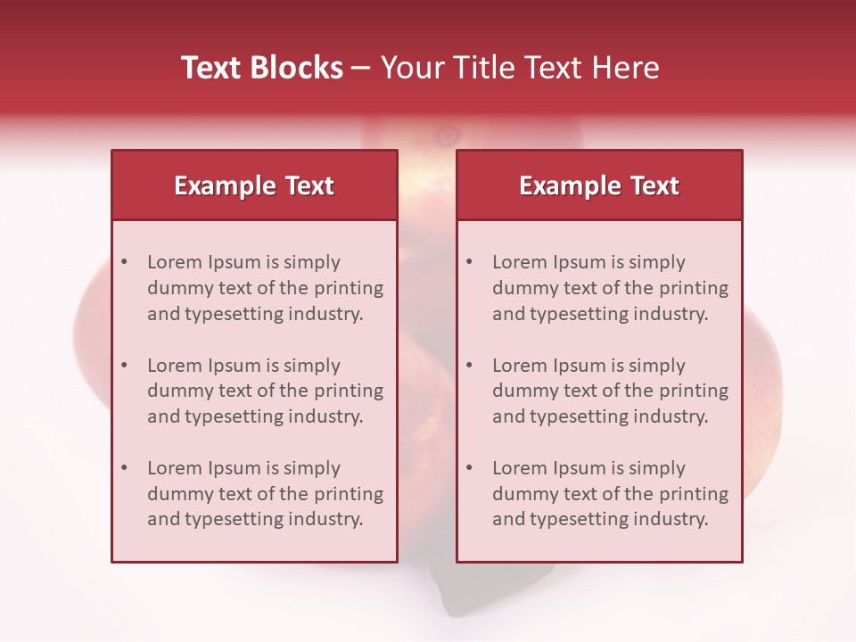 Macro Fresh Circle PowerPoint Template