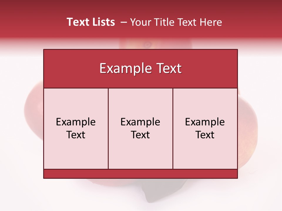 Macro Fresh Circle PowerPoint Template