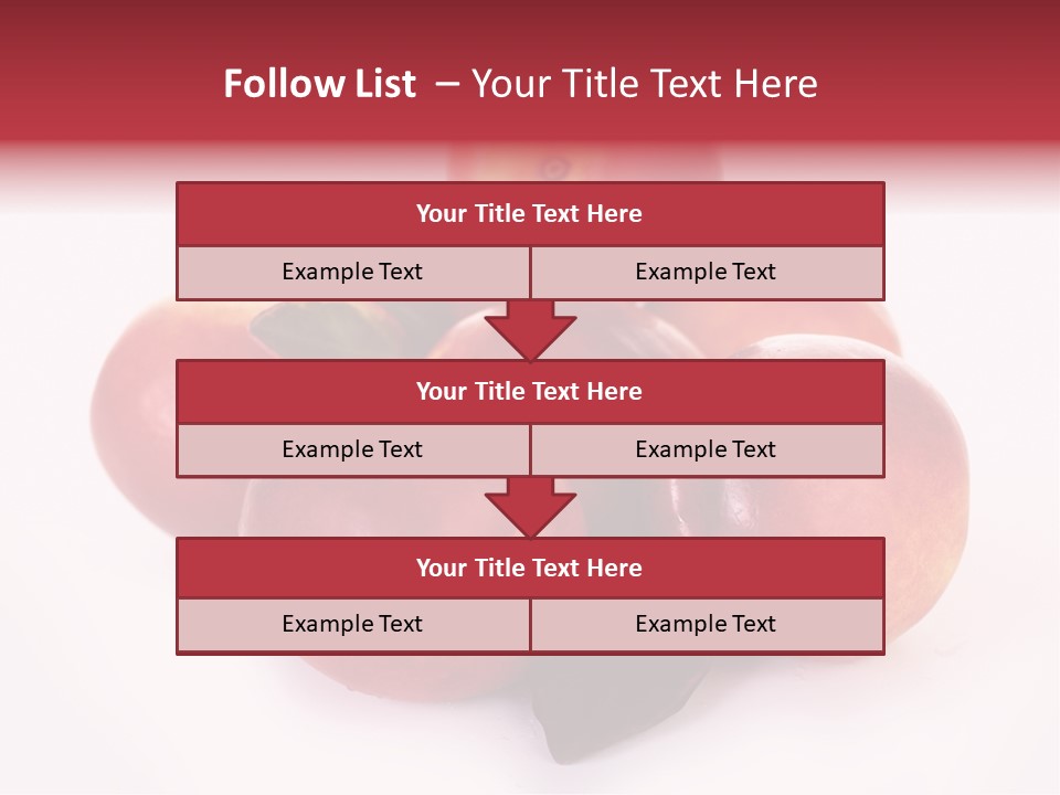 Macro Fresh Circle PowerPoint Template