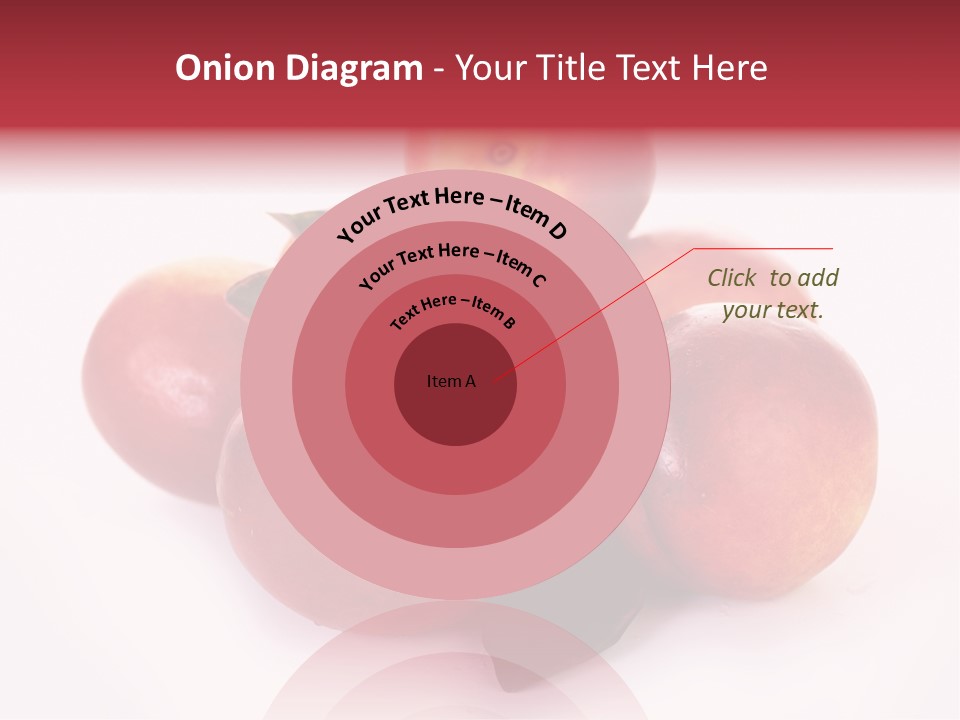 Macro Fresh Circle PowerPoint Template