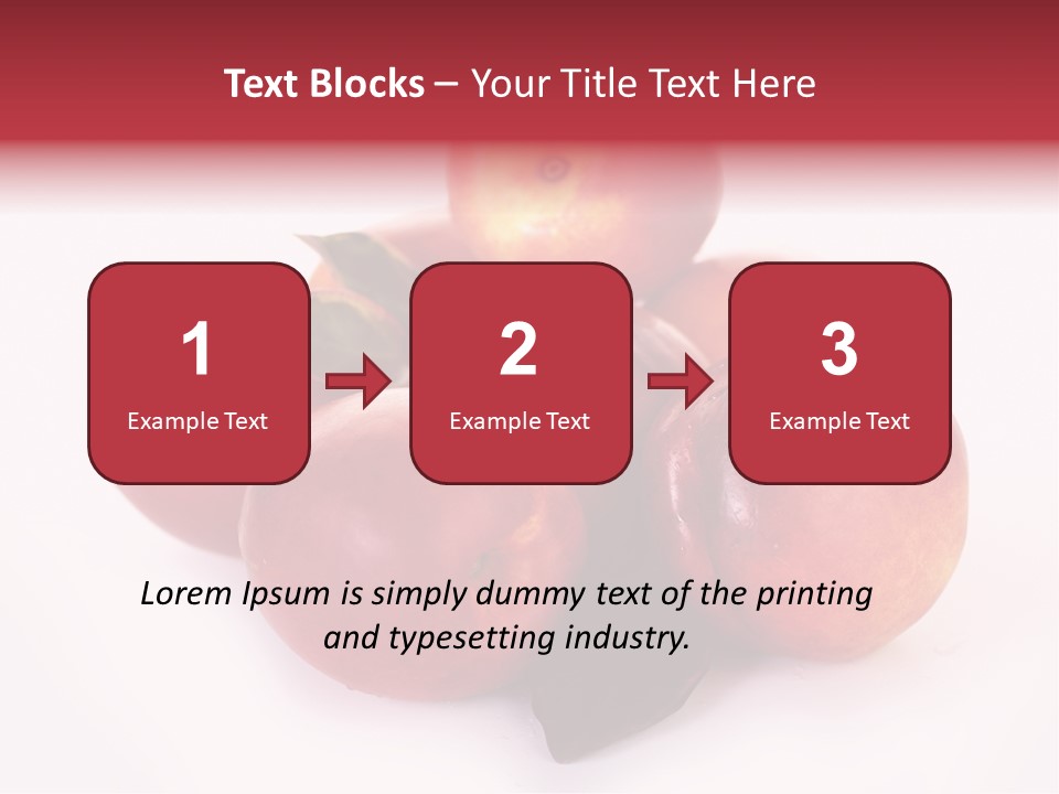 Macro Fresh Circle PowerPoint Template