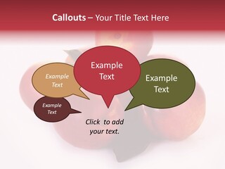 Macro Fresh Circle PowerPoint Template