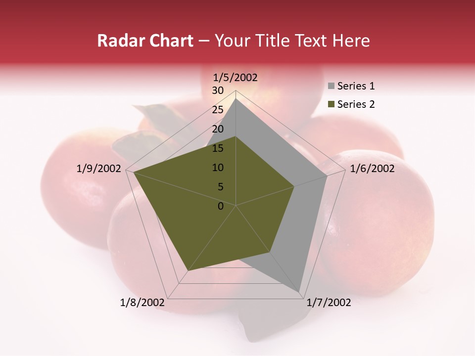 Macro Fresh Circle PowerPoint Template