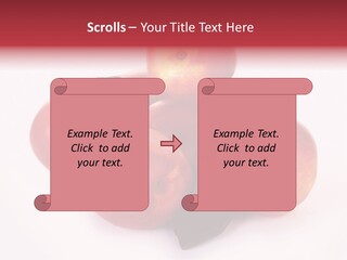 Macro Fresh Circle PowerPoint Template
