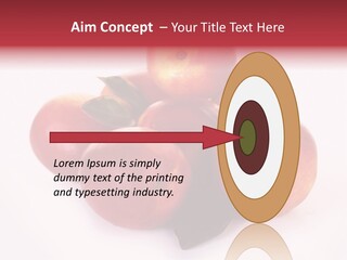 Macro Fresh Circle PowerPoint Template