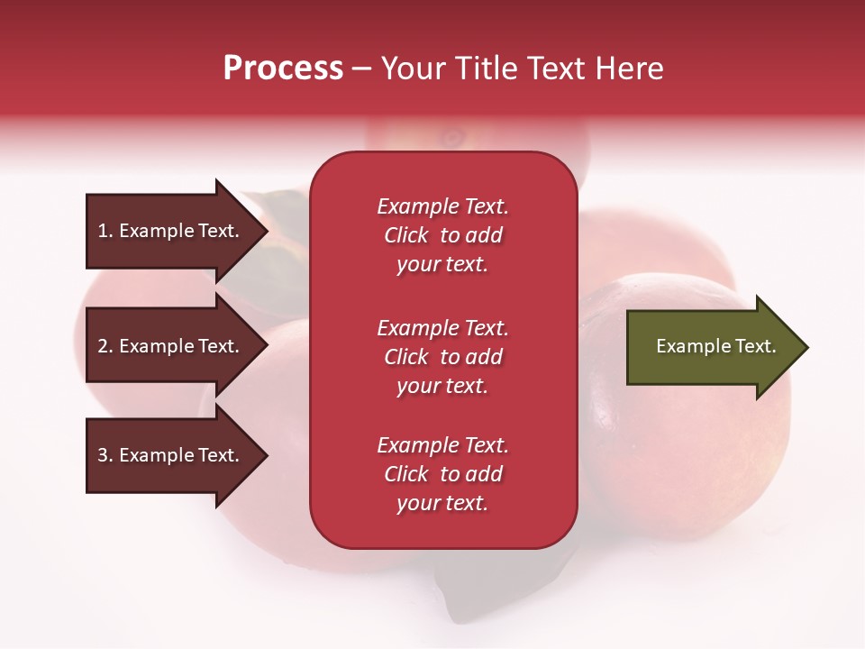 Macro Fresh Circle PowerPoint Template