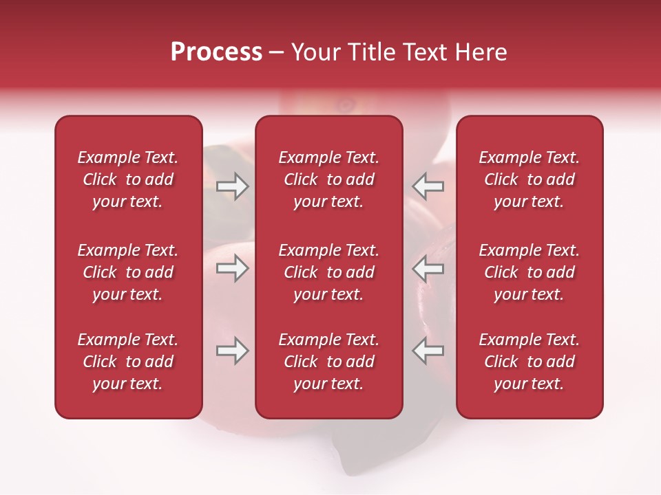 Macro Fresh Circle PowerPoint Template