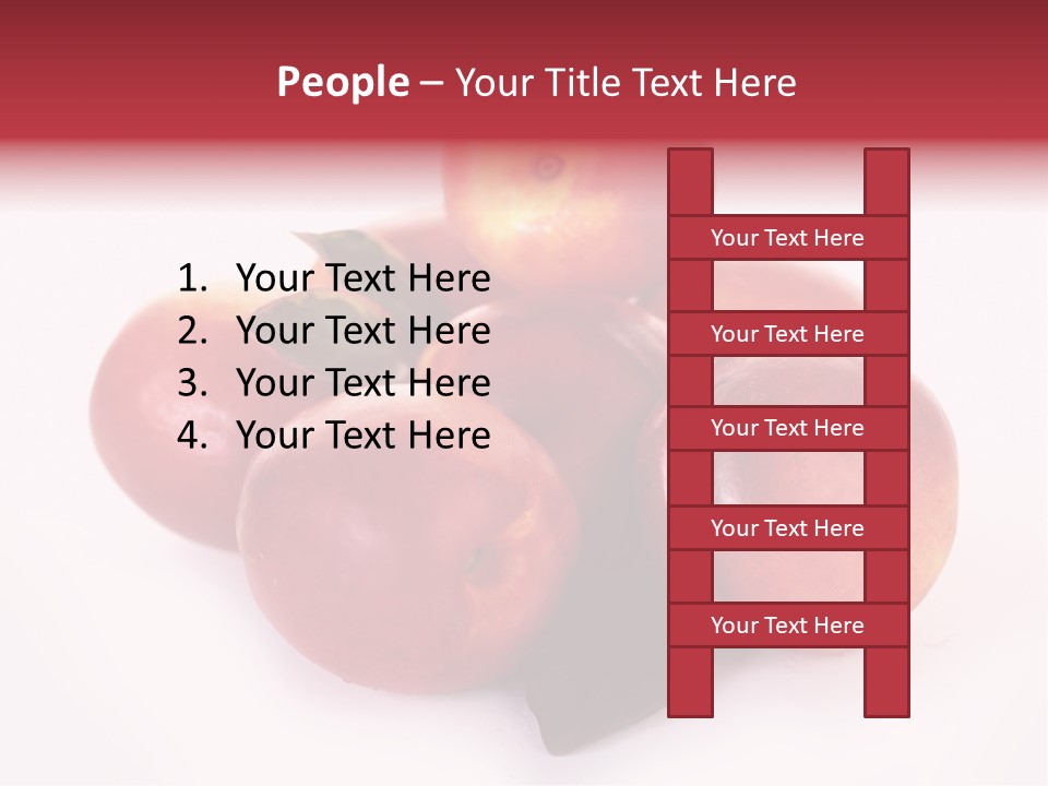 Macro Fresh Circle PowerPoint Template