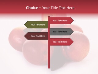 Macro Fresh Circle PowerPoint Template