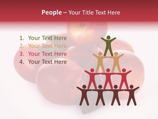 Macro Fresh Circle PowerPoint Template