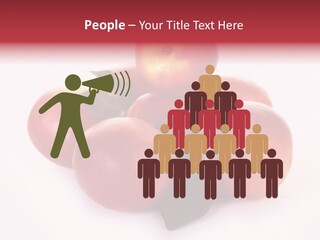 Macro Fresh Circle PowerPoint Template