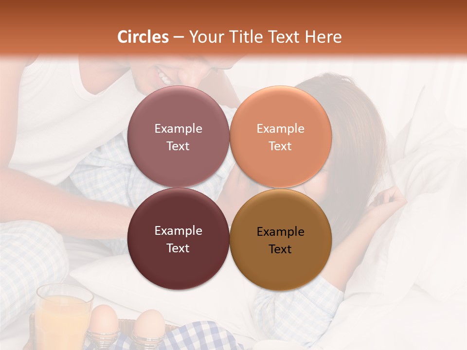 Juice Couple Pleasure PowerPoint Template