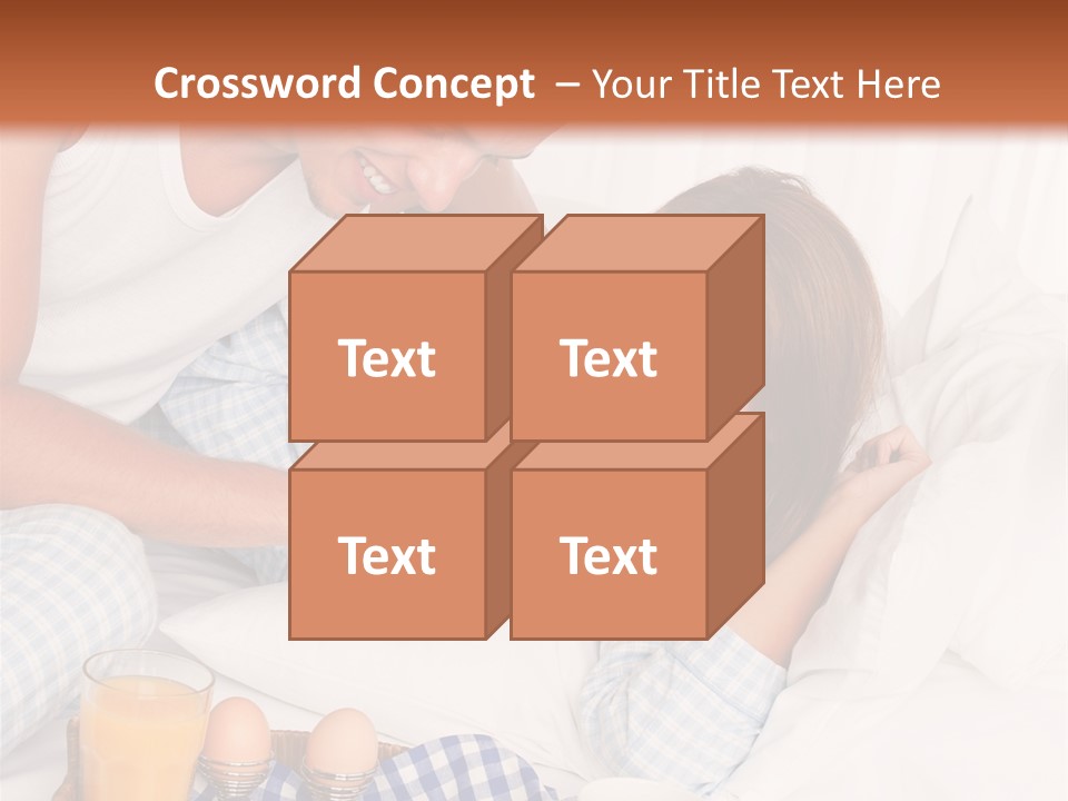 Juice Couple Pleasure PowerPoint Template