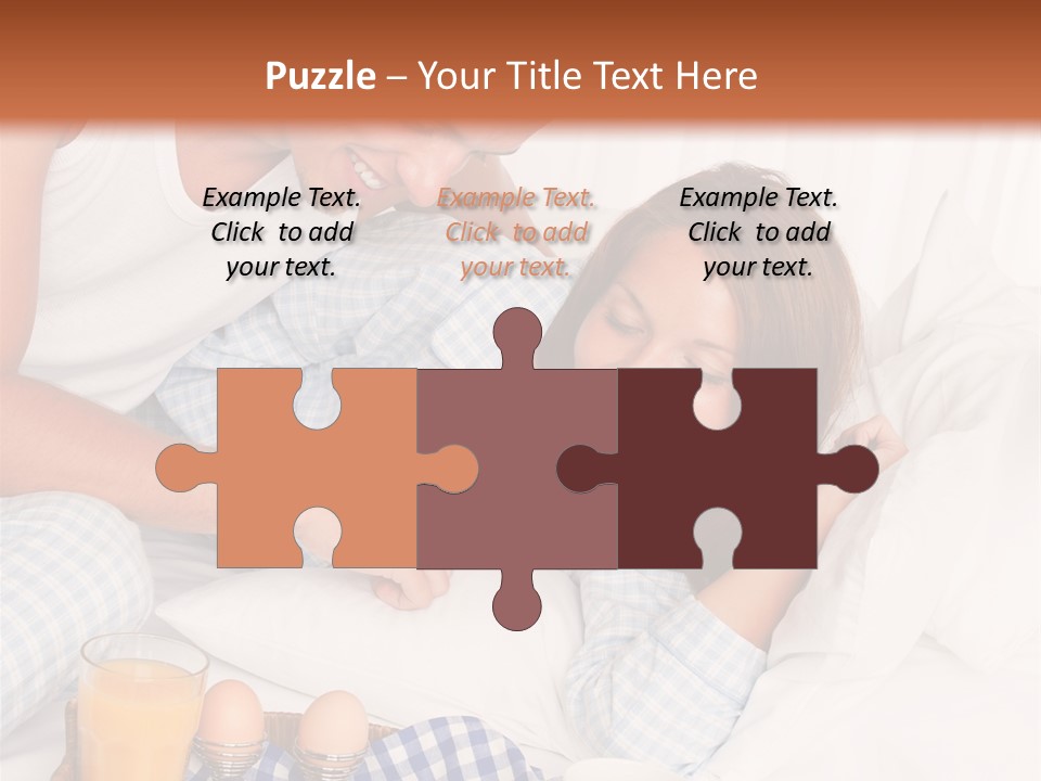 Juice Couple Pleasure PowerPoint Template