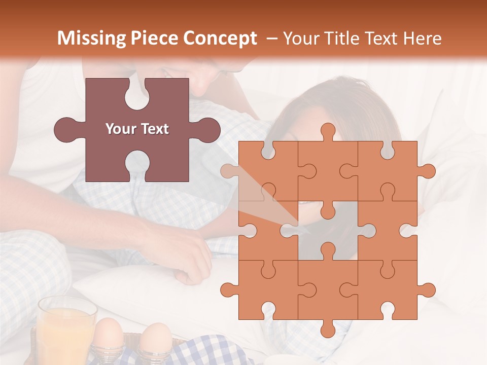 Juice Couple Pleasure PowerPoint Template