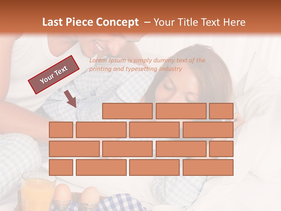 Juice Couple Pleasure PowerPoint Template