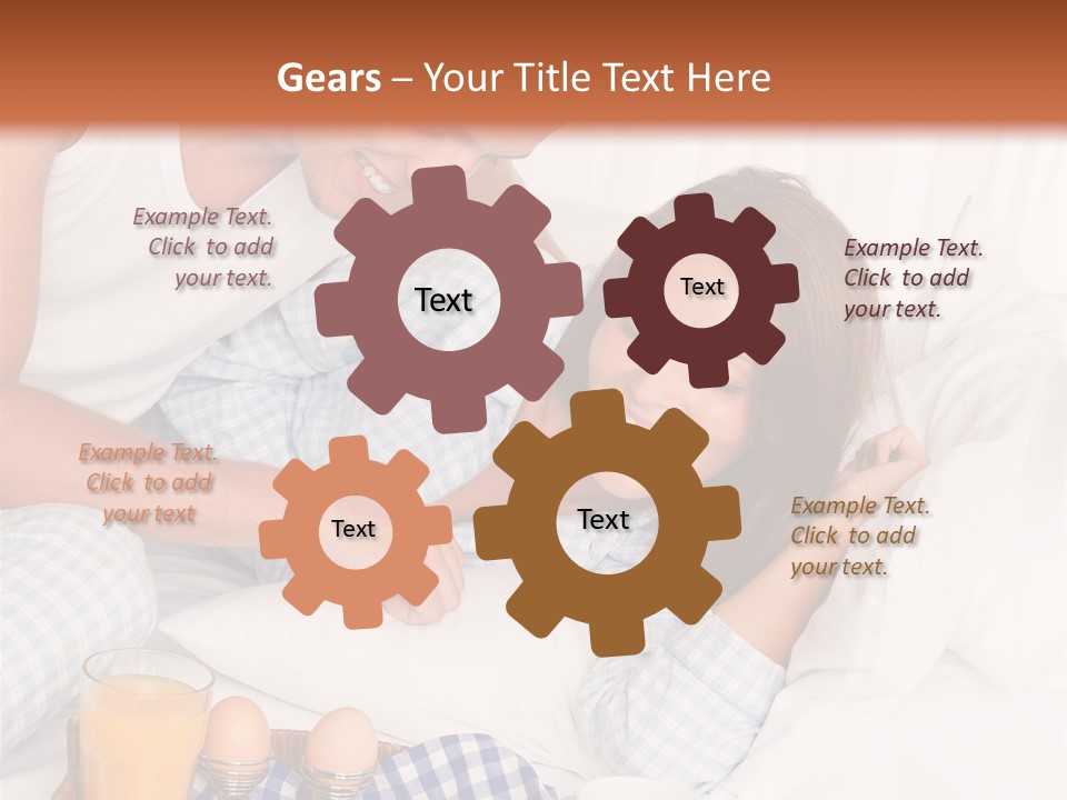 Juice Couple Pleasure PowerPoint Template