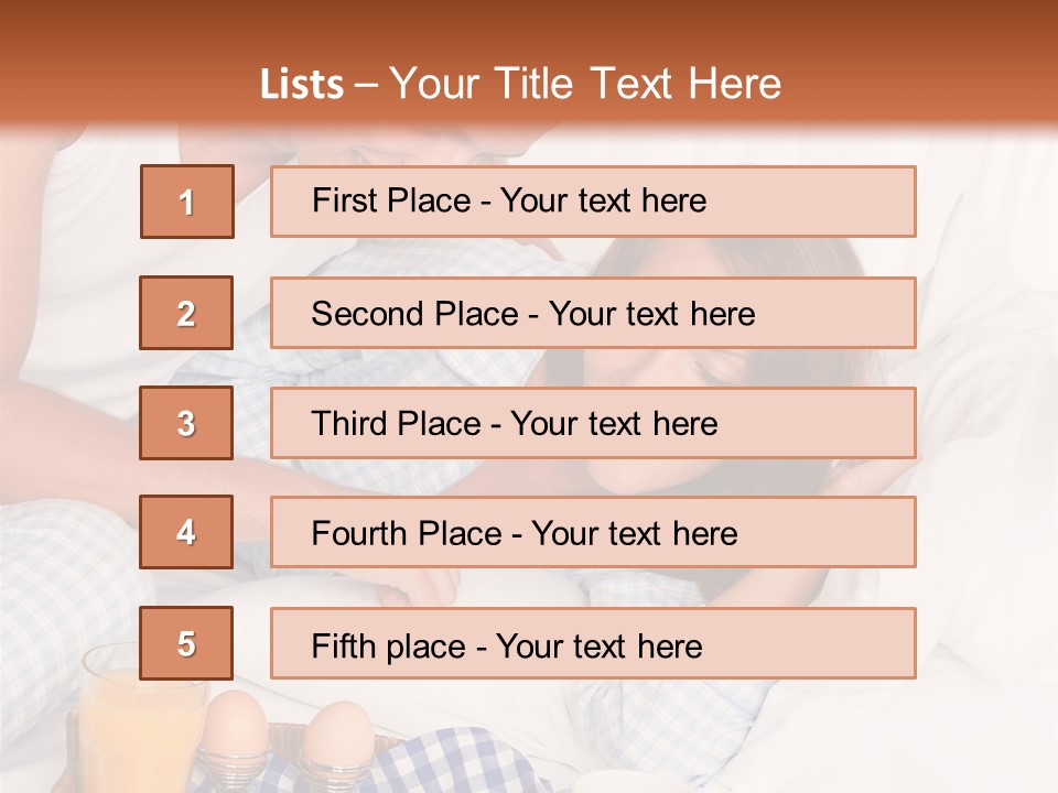 Juice Couple Pleasure PowerPoint Template